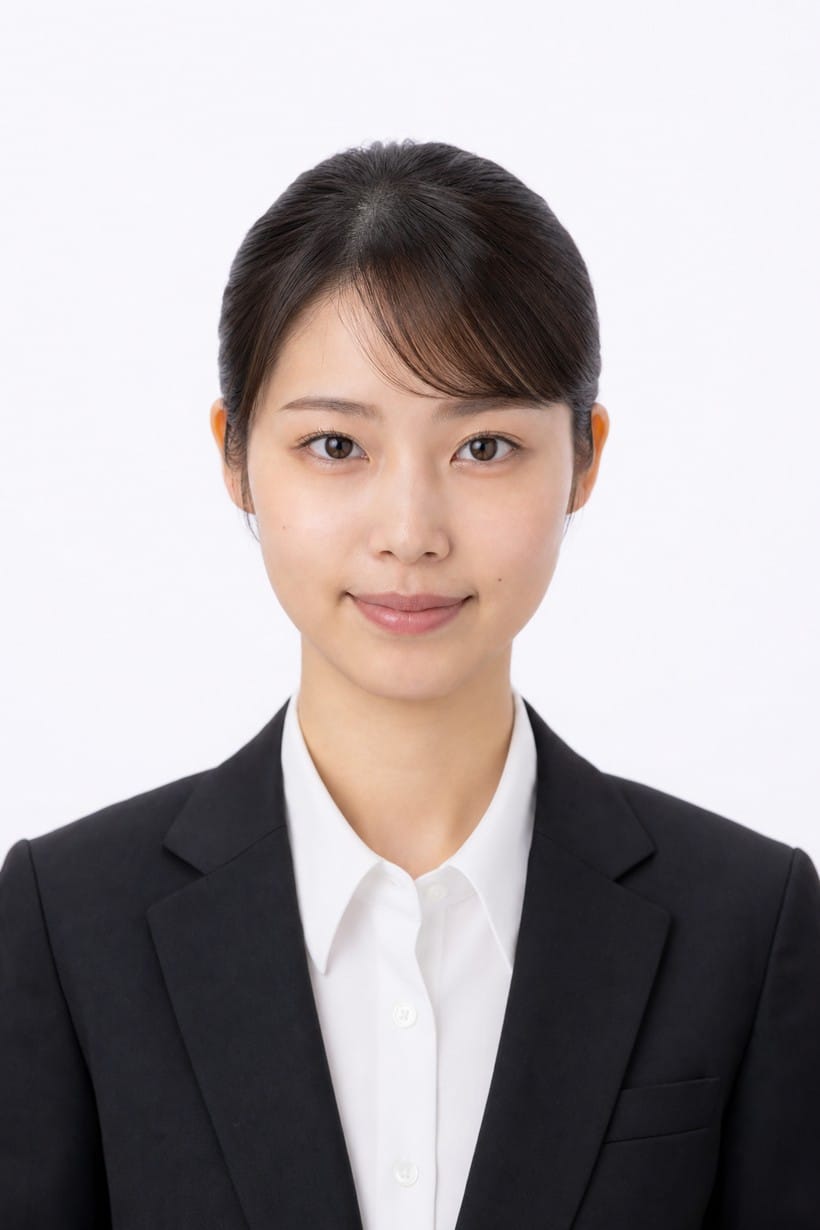 履歴書用の作例