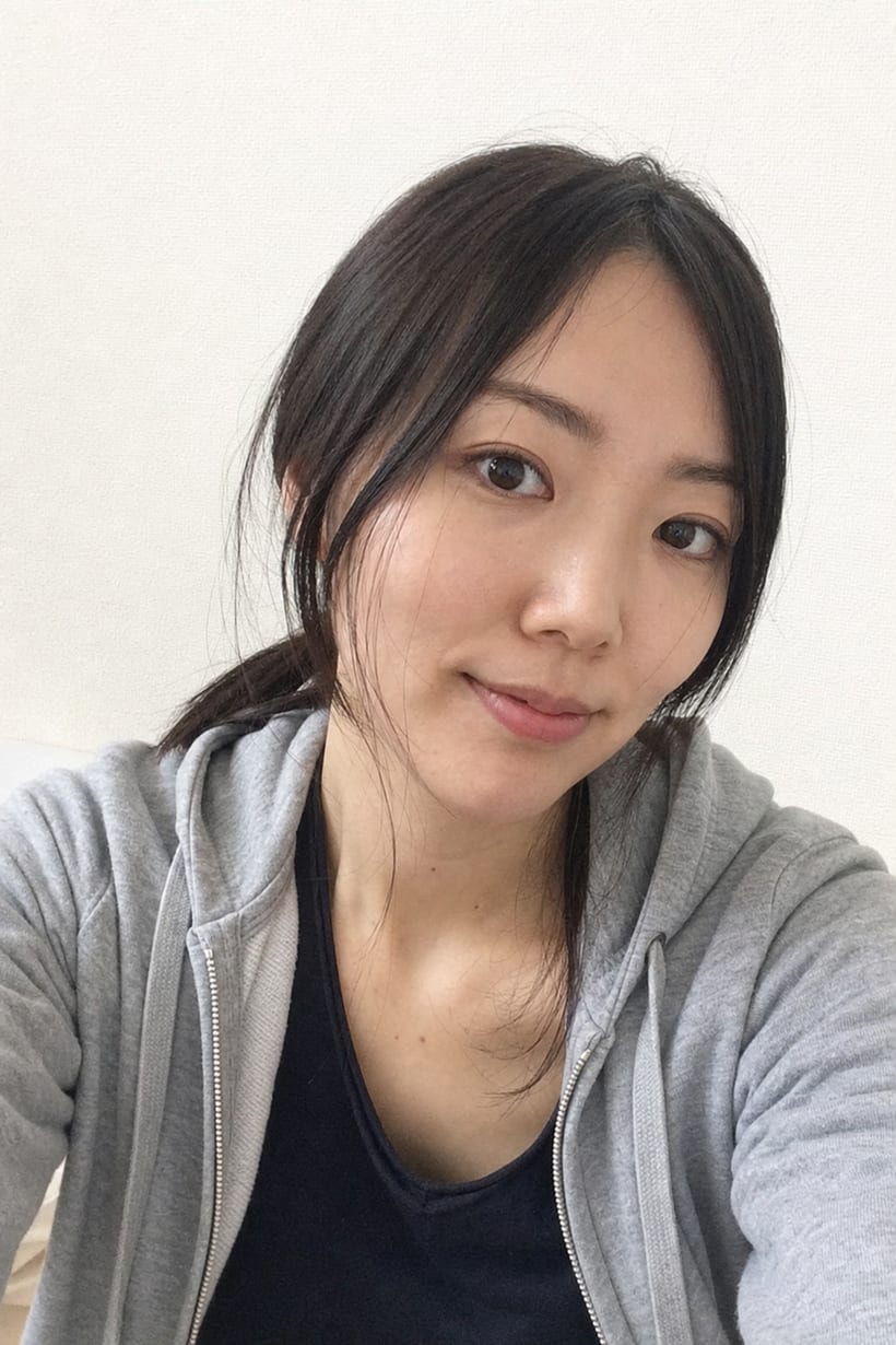 アップロードする自撮りのサンプル